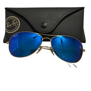 NWOT Ray-ban Aviator Style “Cockpit” Sunglasses